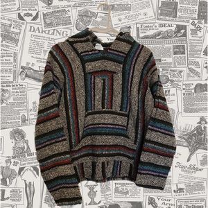 Frank’s Textile Woven Unisex Hoodie, Frank’s, Multicolor, Adult Size Medium